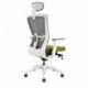 Krzesło biurowe Office Pro z zagłówkiem MERENS WHITE SP
